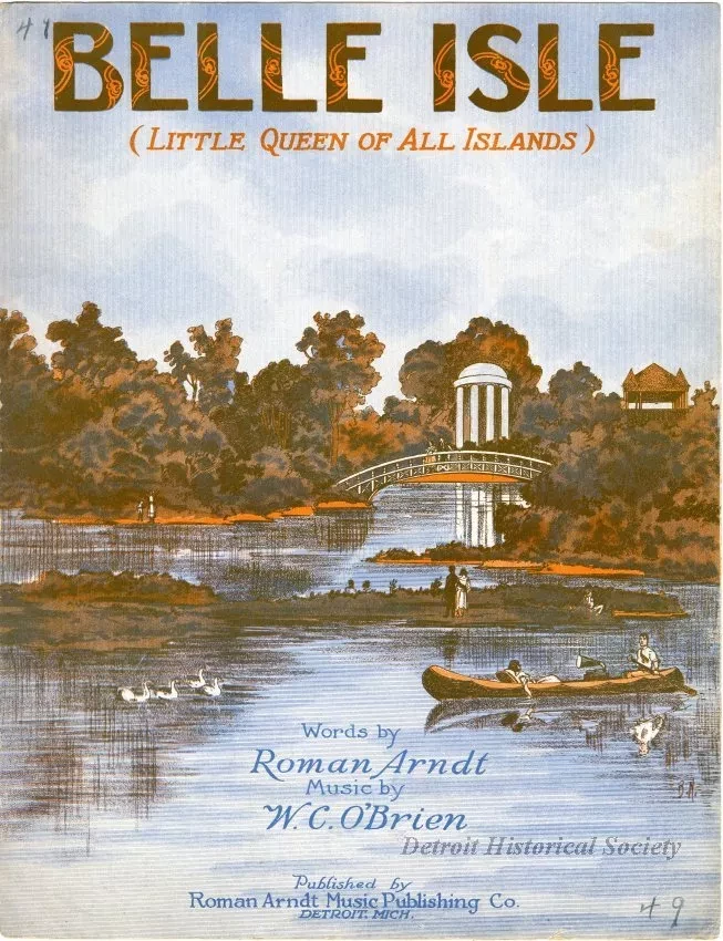 Music, Sheet - Belle Isle (Little Queen of All Islands)