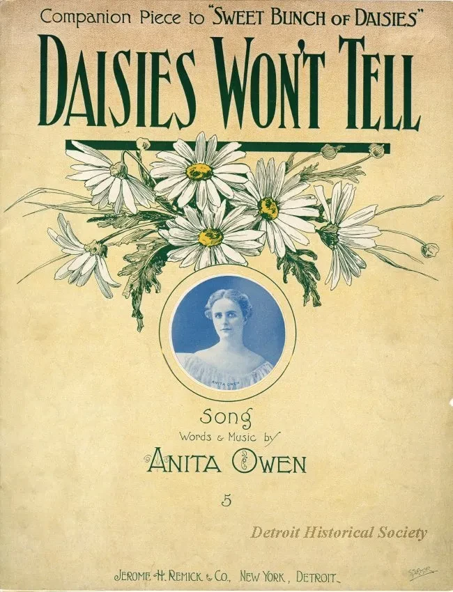 Music, Sheet - Daisies Won't Tell