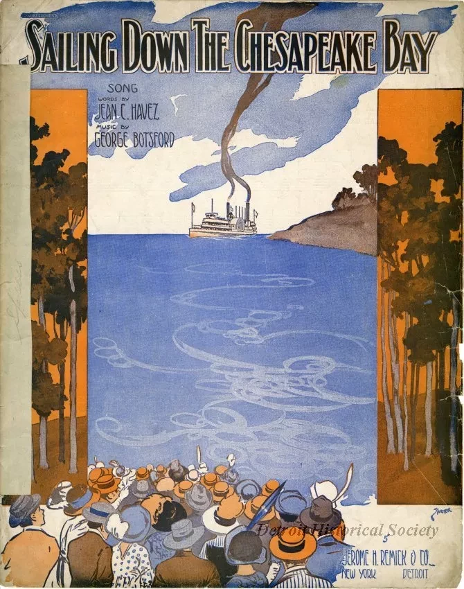 Music, Sheet - Sailing Down the Chesapeake Bay