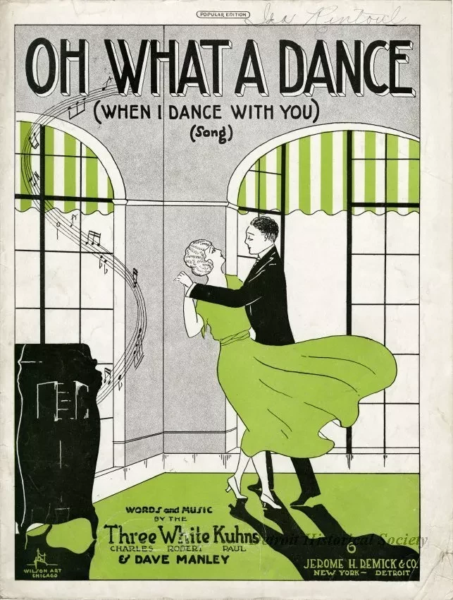 Music, Sheet - Oh What a Dance (When I Dance with You)