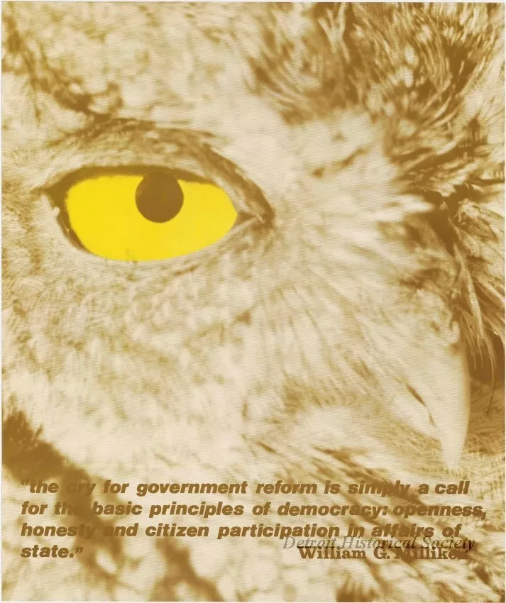 Poster - Ethics in Government
[Milliken for Michigan]