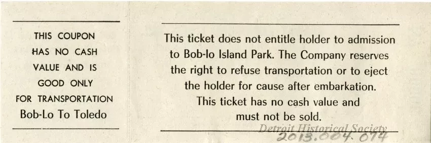 Ticket, Transportation