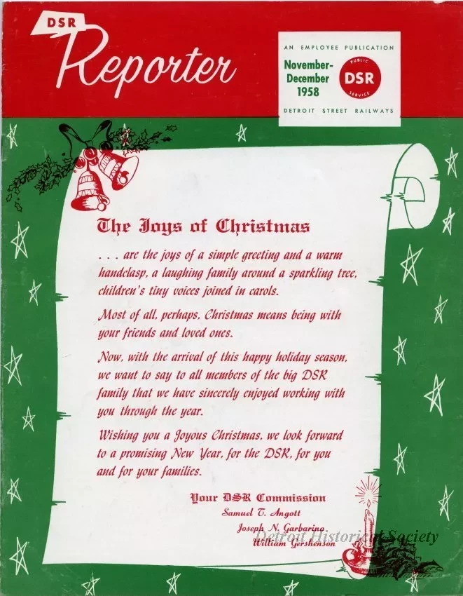 Periodical - DSR Reporter, November-December 1958