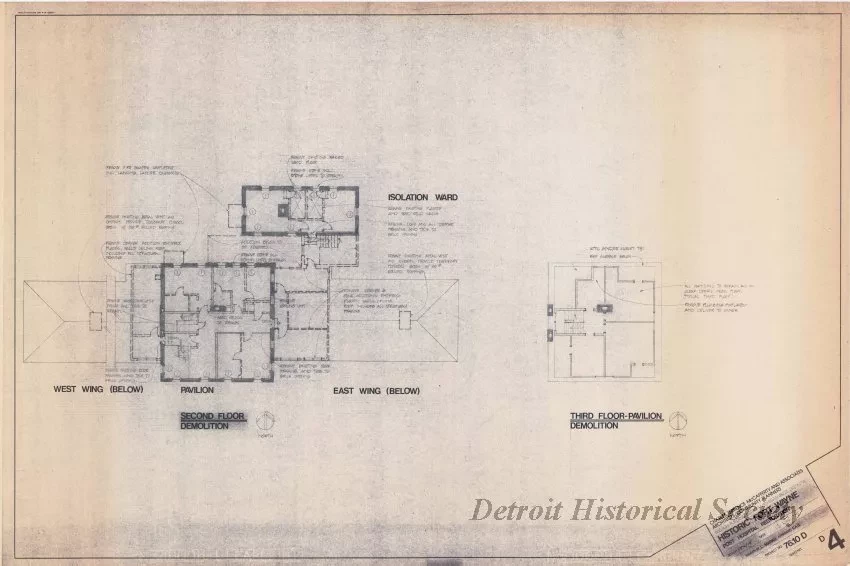 Blueprint - Historic Fort Wayne, 
Post Hospital Restoration