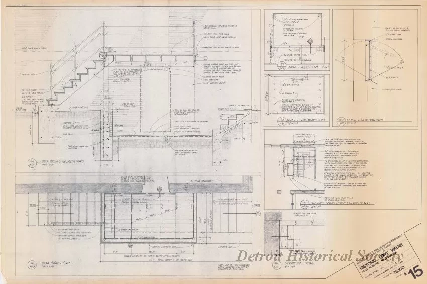 Blueprint - Historic Fort Wayne, 
Post Hospital Restoration