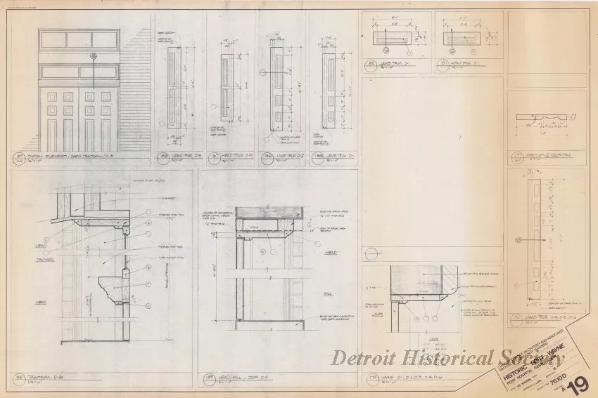 Blueprint - Historic Fort Wayne, 
Post Hospital Restoration
