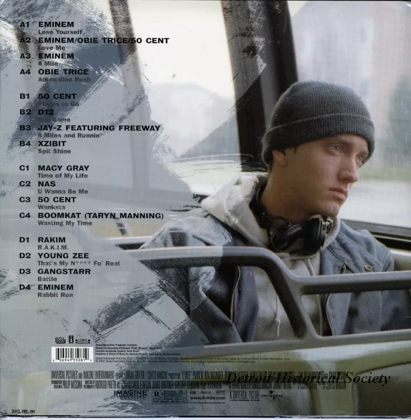 Album, Record - Music From and Inspired by the Motion Picture 8 Mile