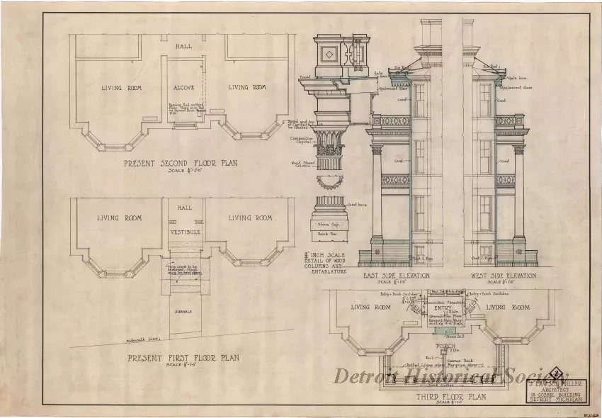 Drawing, Architectural - The Stoepel Estate
[Lexington Apartments]