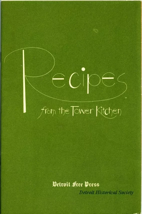 Cookbook - Recipes from the Tower Kitchen