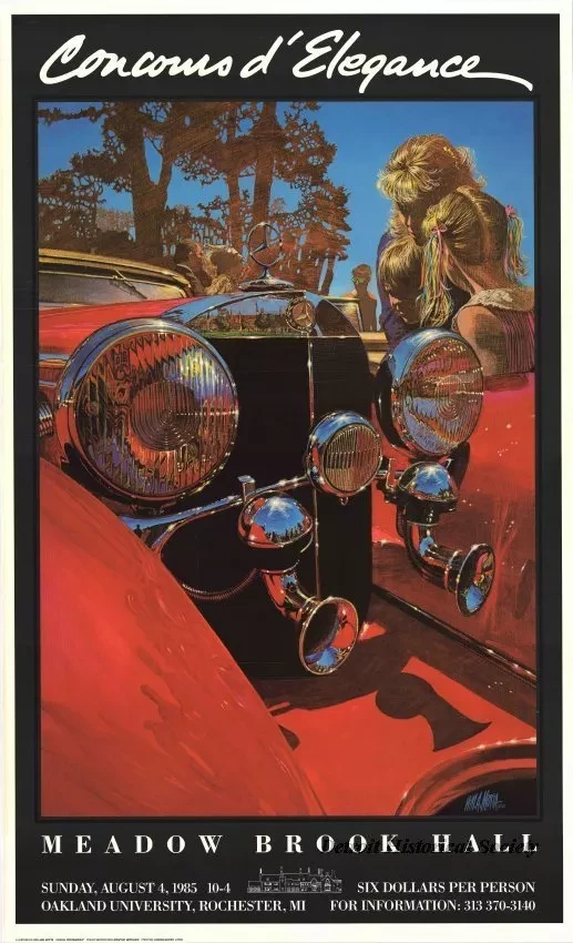 Poster - Concours d'Elegance