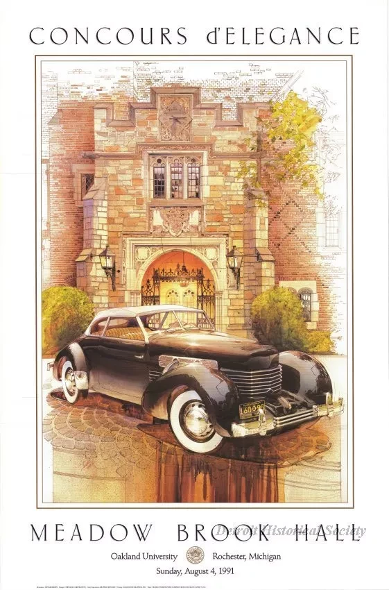 Poster - Concours d'Elegance