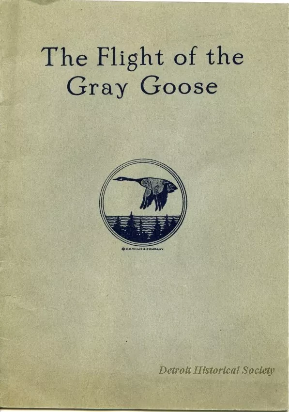 Booklet - The Flight of the Gray Goose
