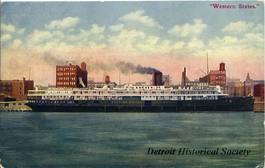 Postcard - "Western States"