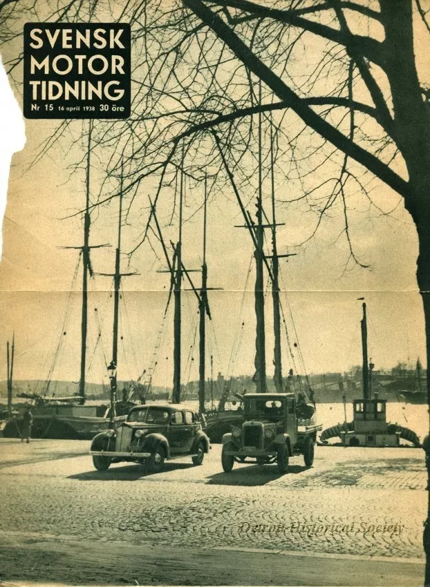 Print, Photographic - Svensk Motortidning, 16 April 1938