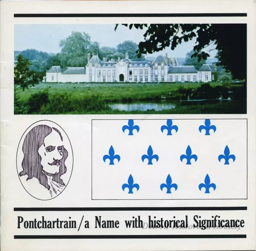 Booklet - Pontchartrain: a Name with historical Significance