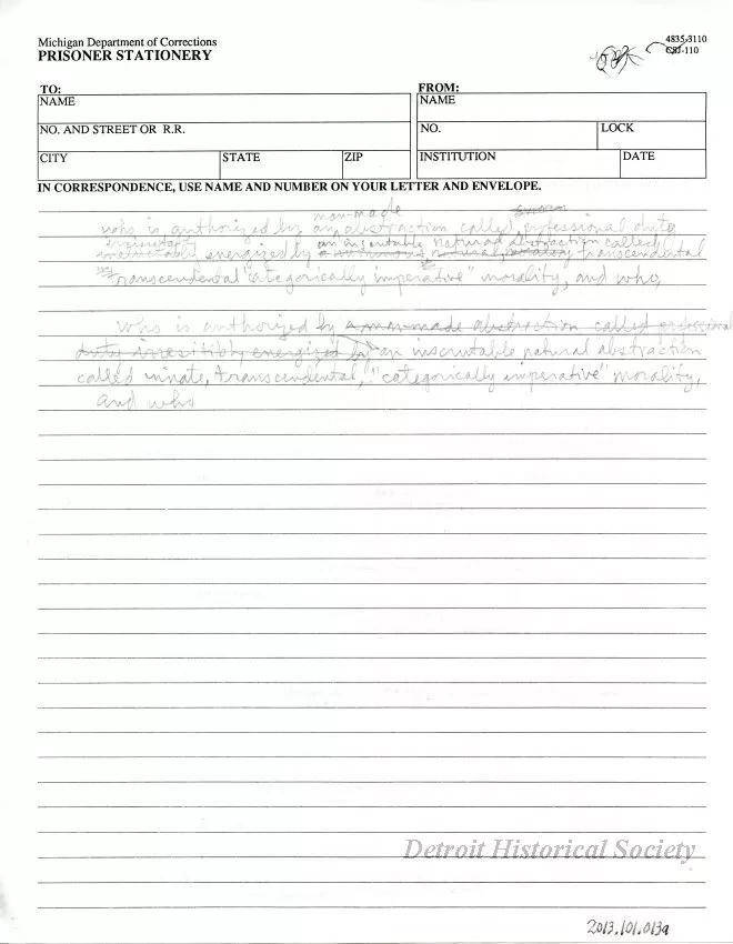 Letter