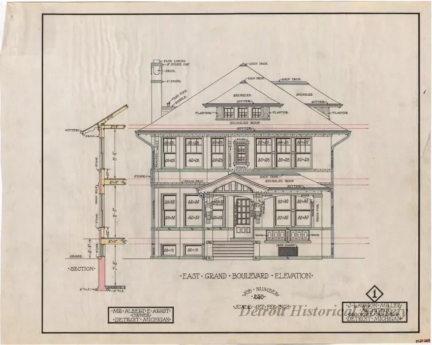 Drawing, Architectural