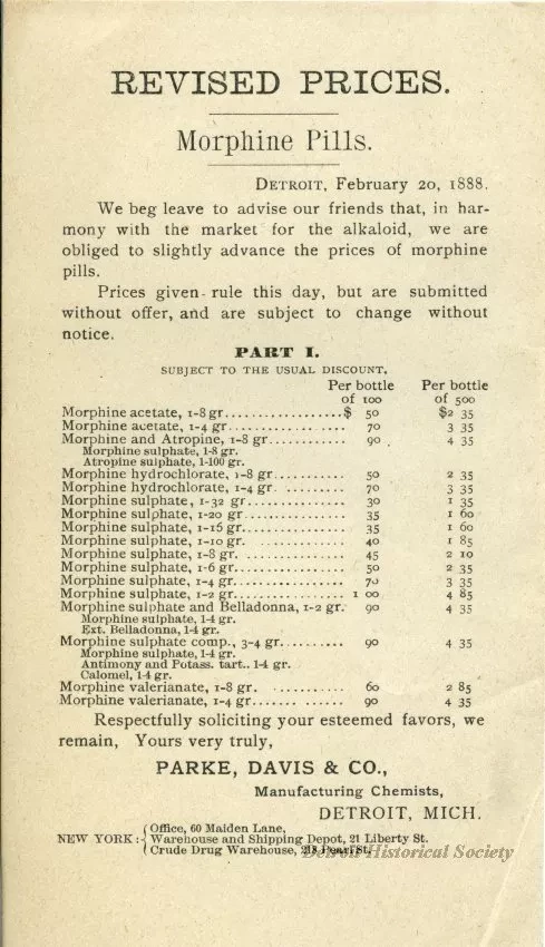 Pricelist