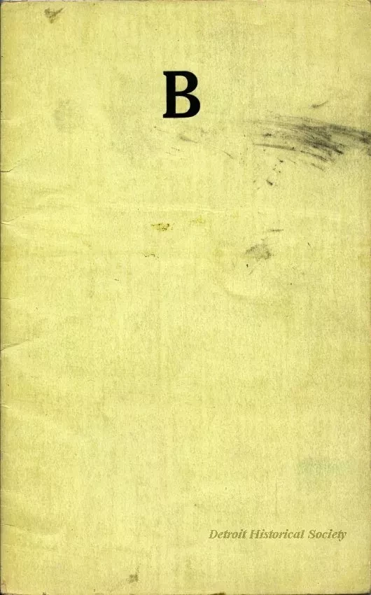 Booklet