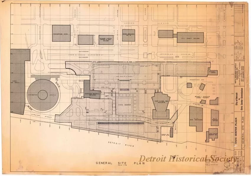Blueprint - Civic Center Plaza - General Site Plan