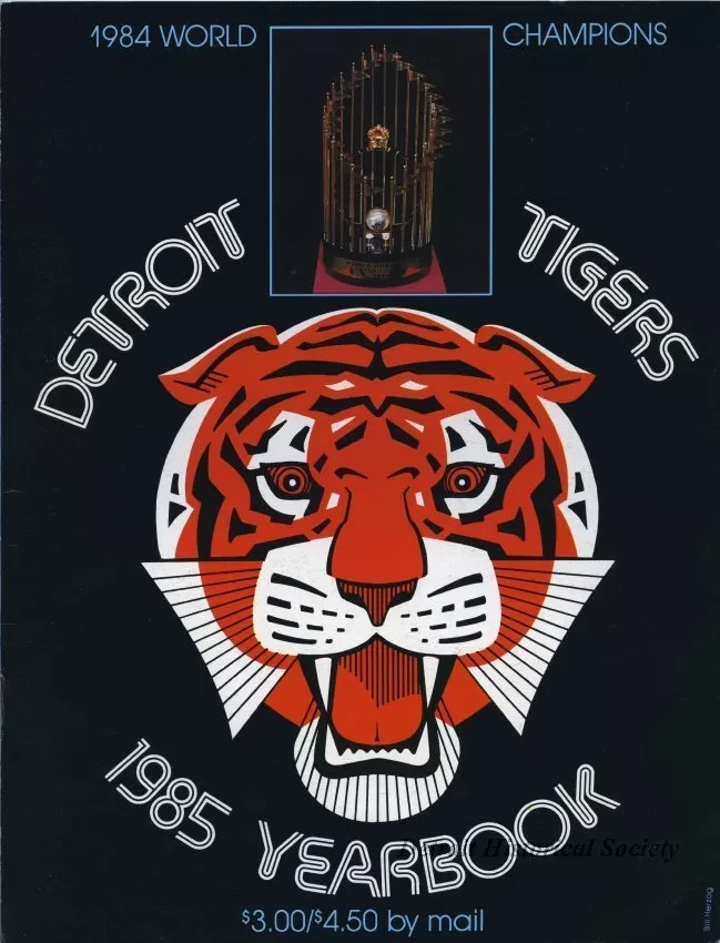 Yearbook - Detroit Tigers 1985 Yearbook