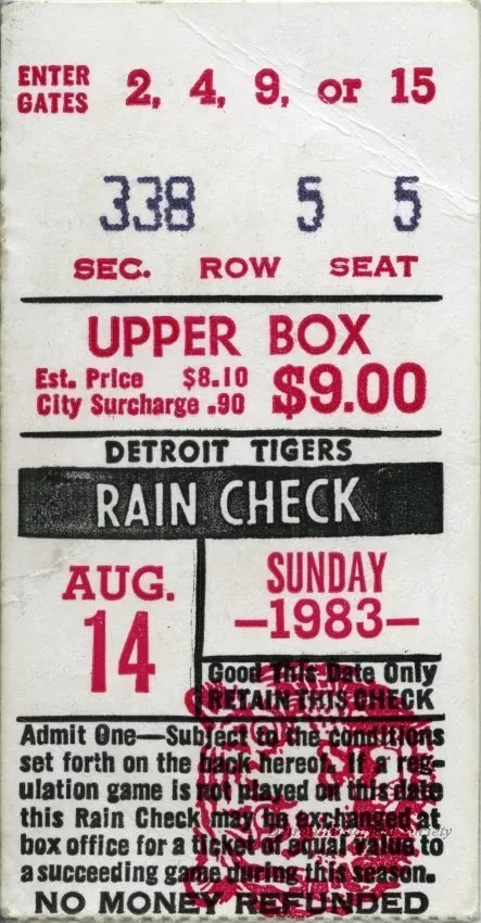 Ticket, Admission