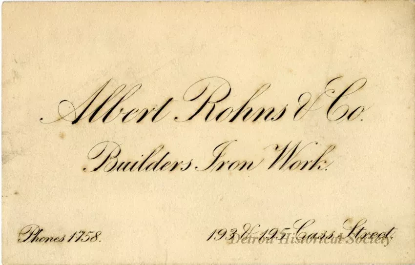 Card, Business