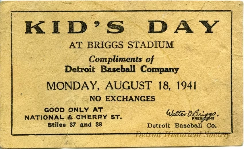 Ticket, Admission