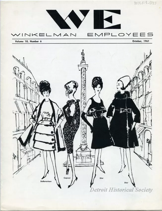 Newsletter - WE Winkelman Employees, vol. 10, no. 6
October, 1961