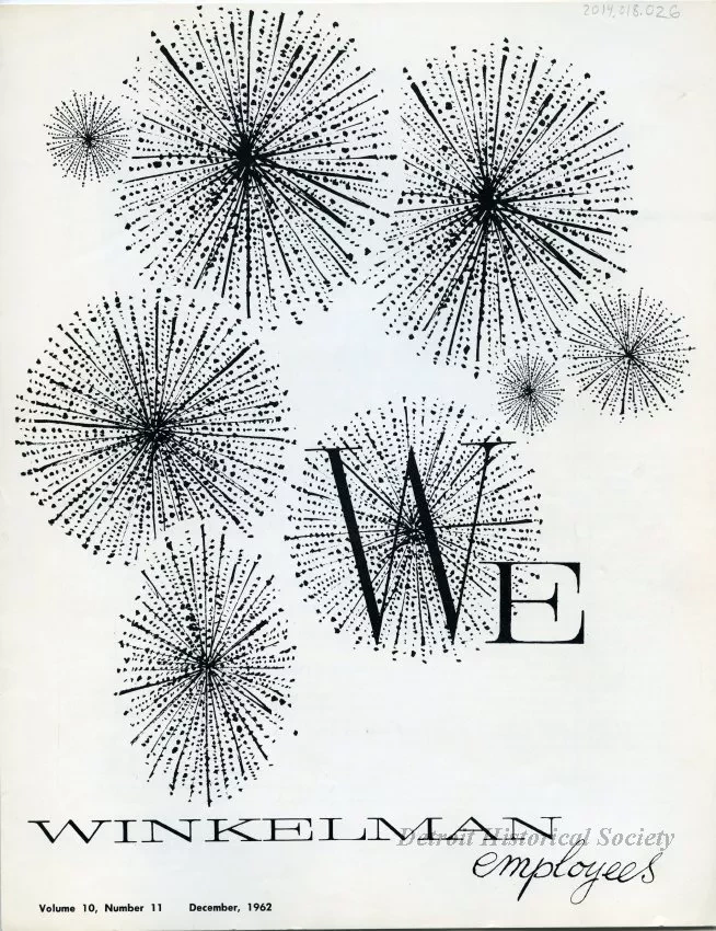 Newsletter - WE Winkelman Employees, vol. 10, no. 11
December, 1962