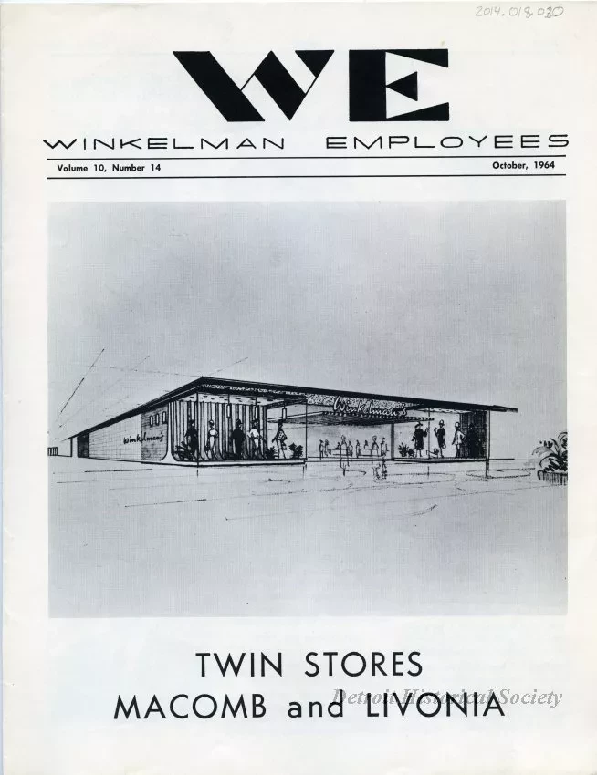 Newsletter - WE Winkelman Employees, vol. 10, no. 14
October, 1964
