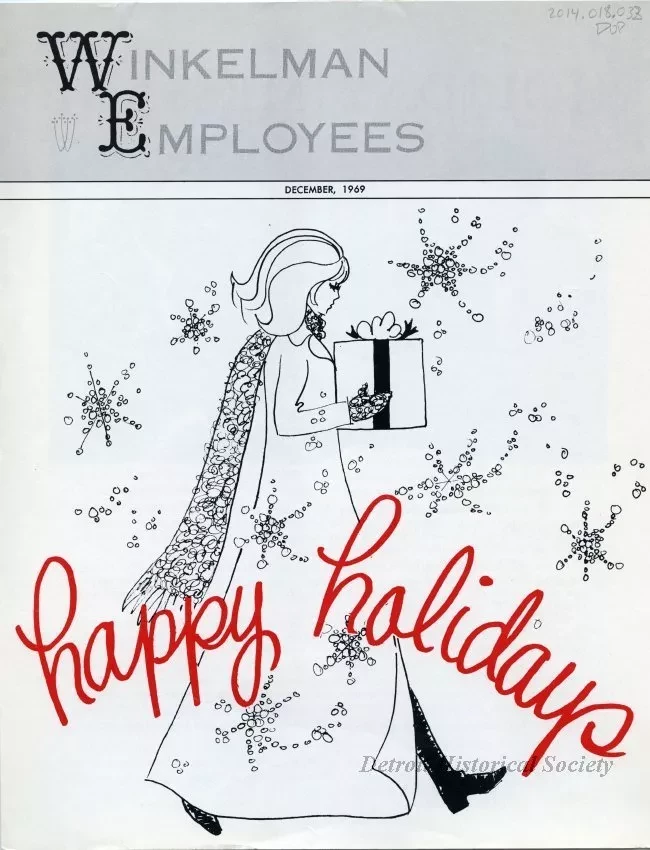 Newsletter - WE Winkelman Employees
December, 1969