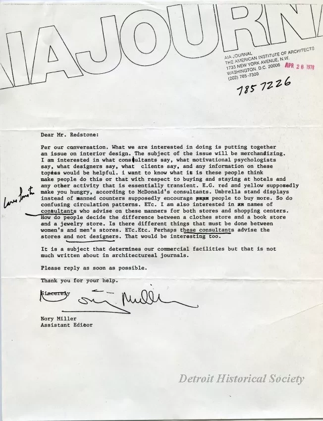 Correspondence