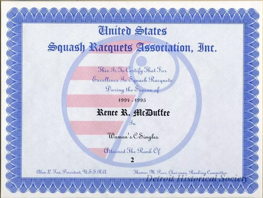 Certificate, Achievement