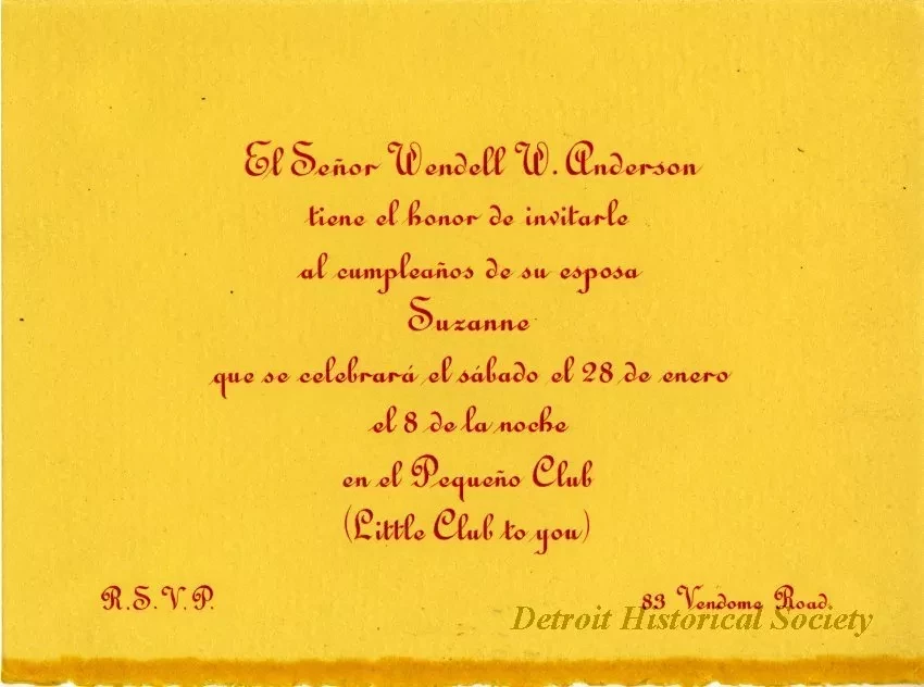 Invitation