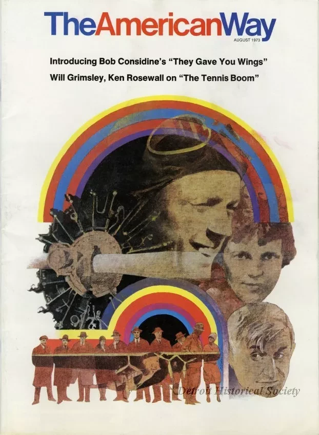 Magazine - The American Way, Vol. 6, No. 8, August 1973