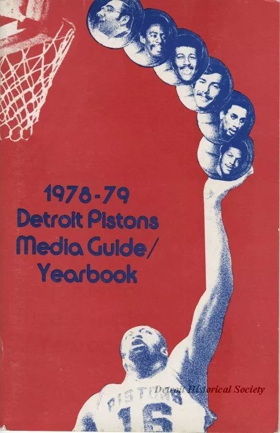 Yearbook - 1978-79 Detroit Pistons Media Guide/Yearbook