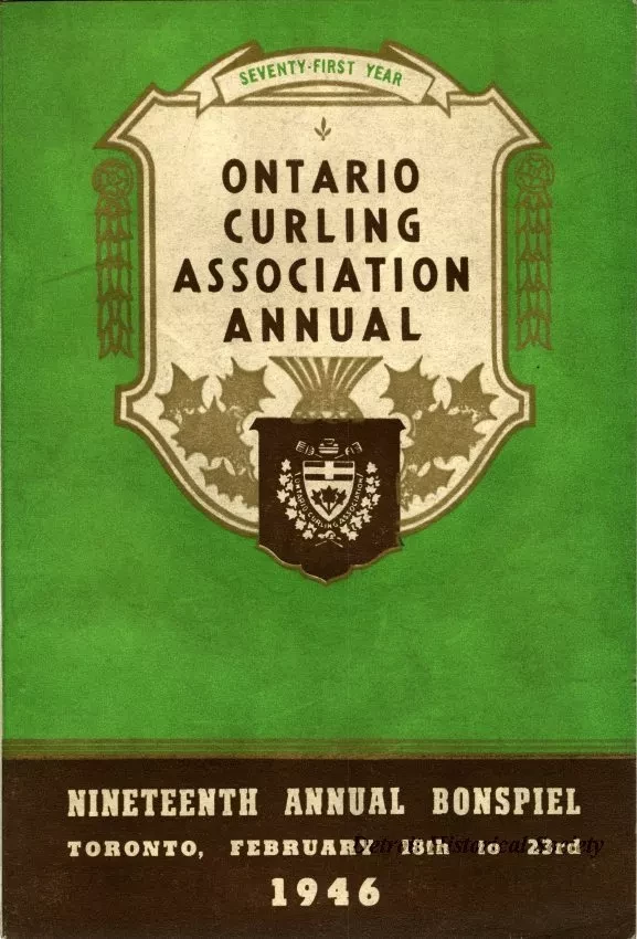 Yearbook - Annual of the Ontario Curling Association for 1945-1946, Vol. LXXI