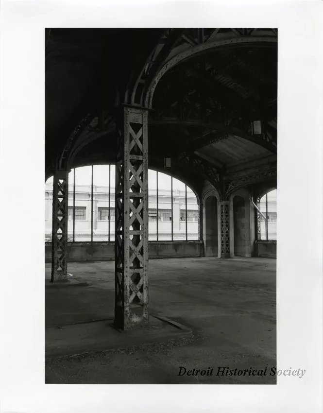 Print, Photographic - Michigan Central Train Depot, Framework