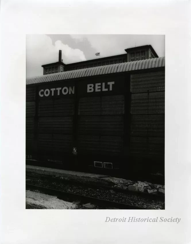 Print, Photographic - Michigan Central Train Depot, Cotton Belt