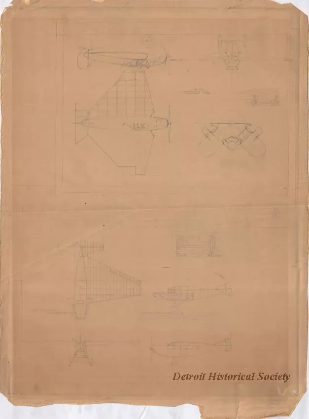 Drawing, Technical - Stout Cabin Batwing,
The Cootie