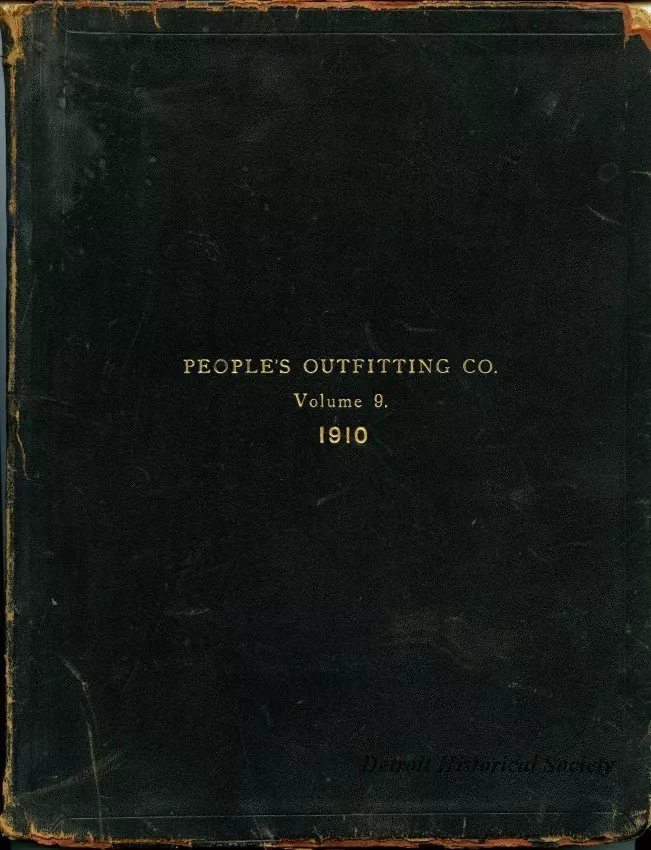 Catalog - People's Outfitting Co.
Vol. 9, 1910