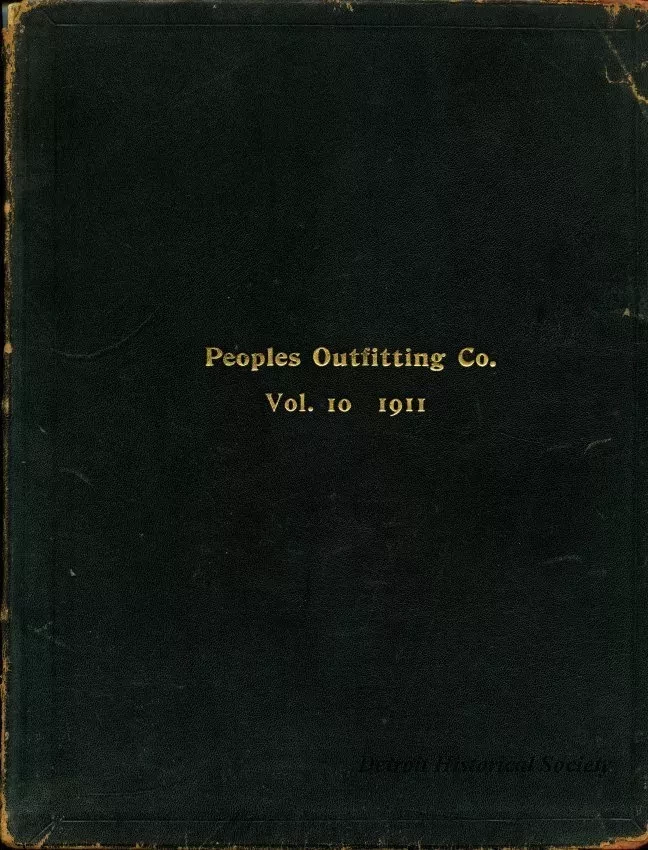 Catalog - People's Outfitting Co.
Vol. 10, 1911