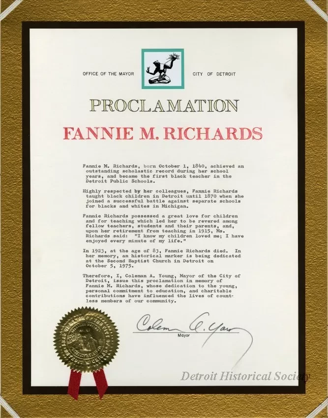 Proclamation