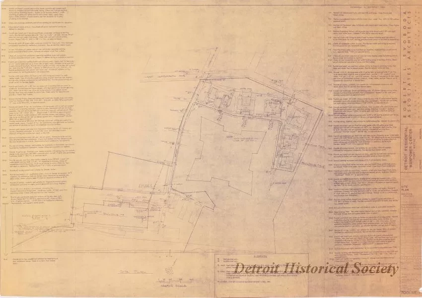 Blueprint - Detroit Residential Manpower Center
Fort Wayne, Detroit, Michigan