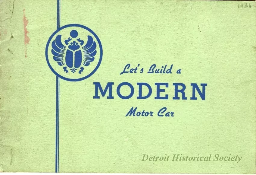 Booklet - Let's Build a Modern Motor Car