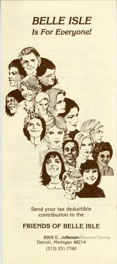 Pamphlet - Belle Isle is For Everyone!