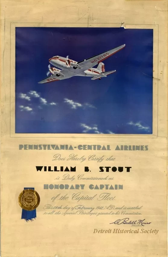 Certificate, Commemorative