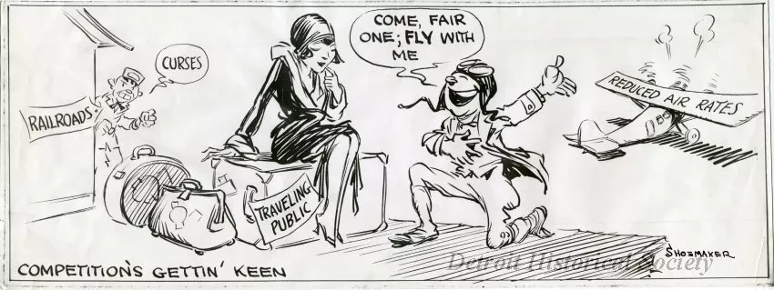 Cartoon - Competition's Gettin' Keen