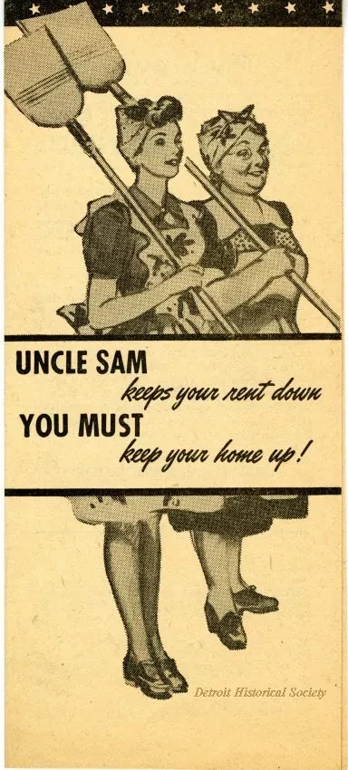 Brochure - Uncle Sam keeps your rent down, You must keep your home up!